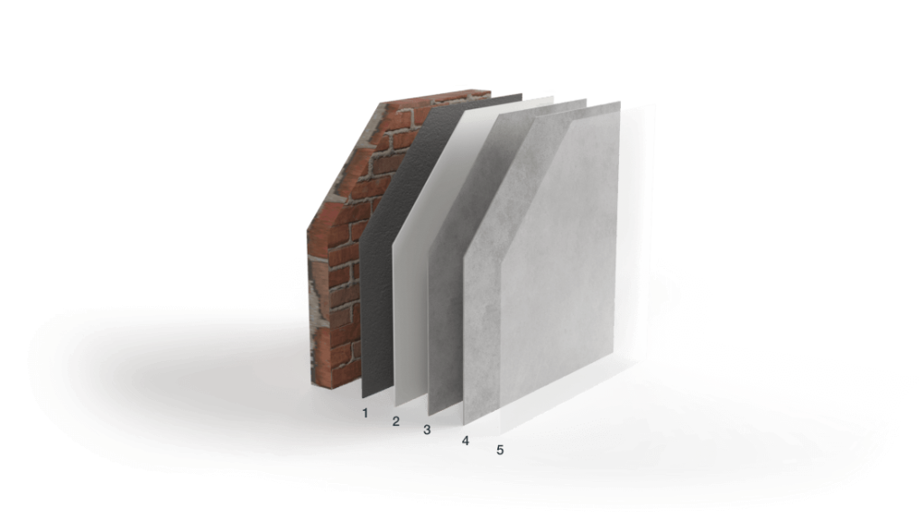 Brick & Block Concrete Finish