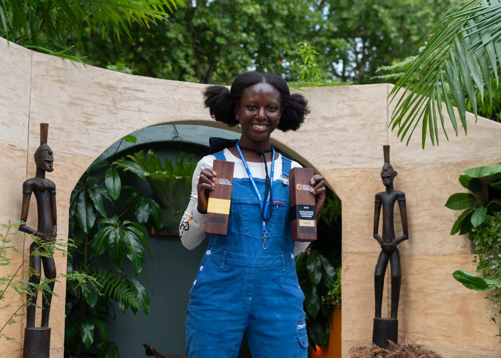 Sponsored polytechnic student - Melbourne flower and garden show exhibition