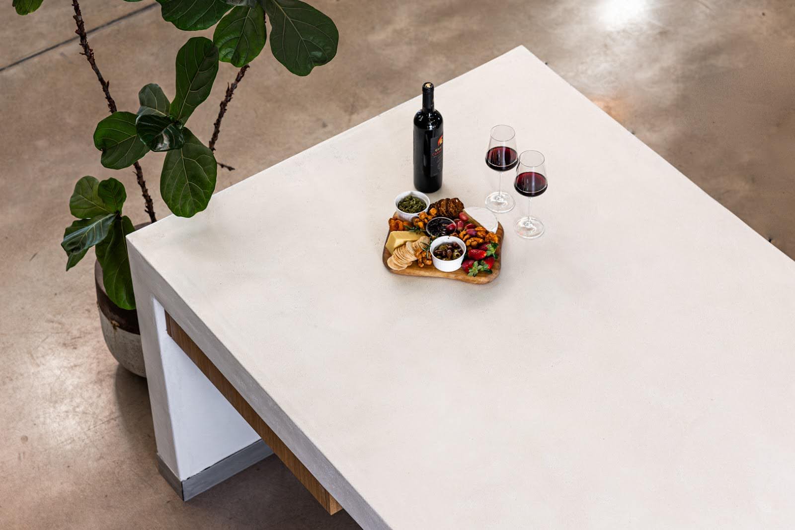 Why microcement benchtops are stealing the spotlight