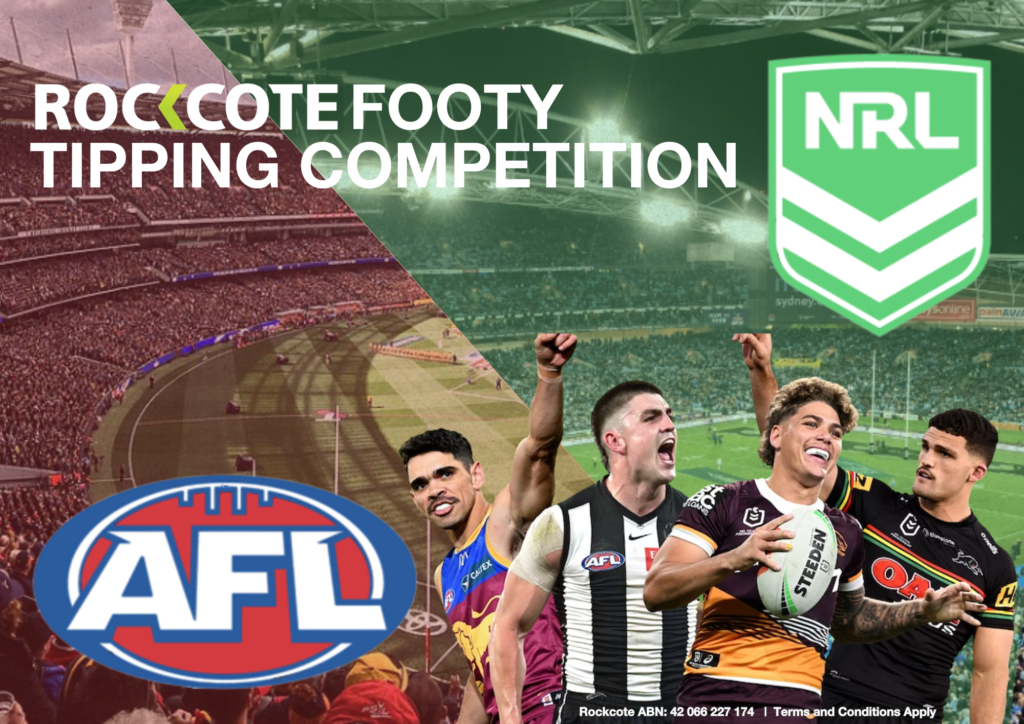 Rockcote Footy Tipping Competition Rockcote Footy Tipping Competition