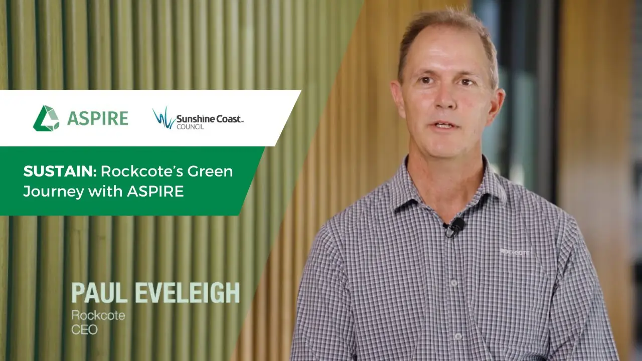 Sustainability Rockcote's Green Journey with ASPIRE Video Banner