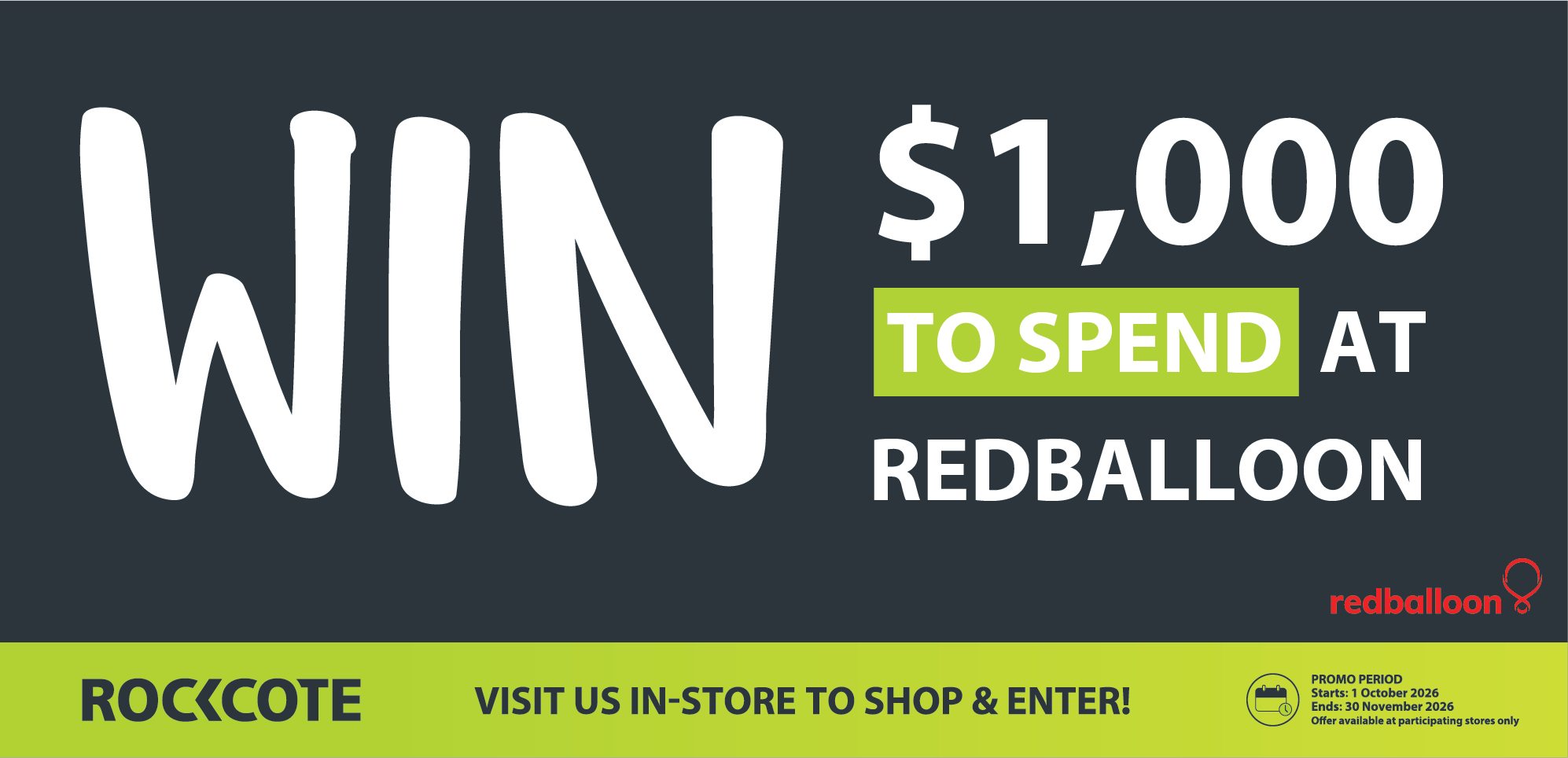 Rockcote End of Year Giveaway Rockcote End of Year Giveaway